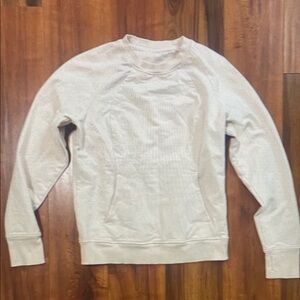 Lululemon Athletica Light Pink Crew Neck Sweater